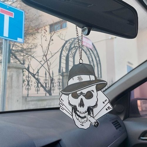 car mirror ornament 3D model 3D printable CGTrader