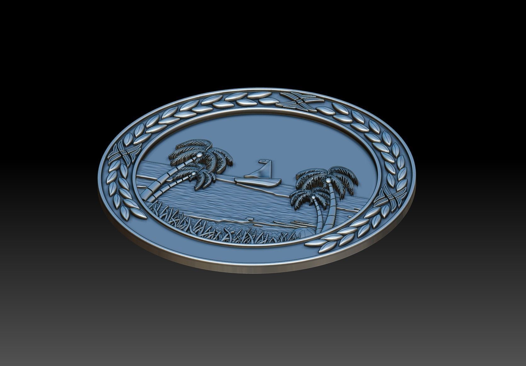 Surfside Seal 3D model 3D printable | CGTrader
