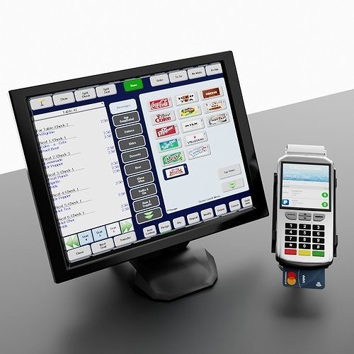 3D model Cash Register PRO 3D model CGTrader