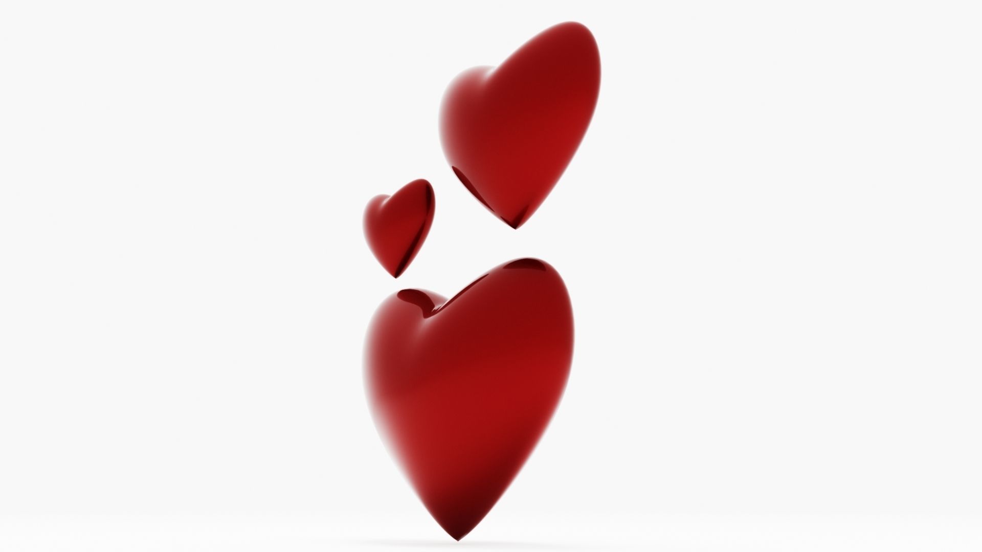 Love Heart Valentines Day 3D model | CGTrader