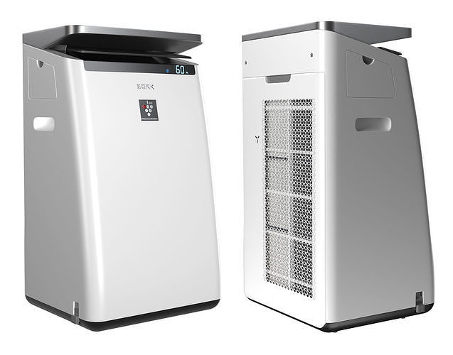 Bork A807 air cleaner humidifier 3D model | CGTrader