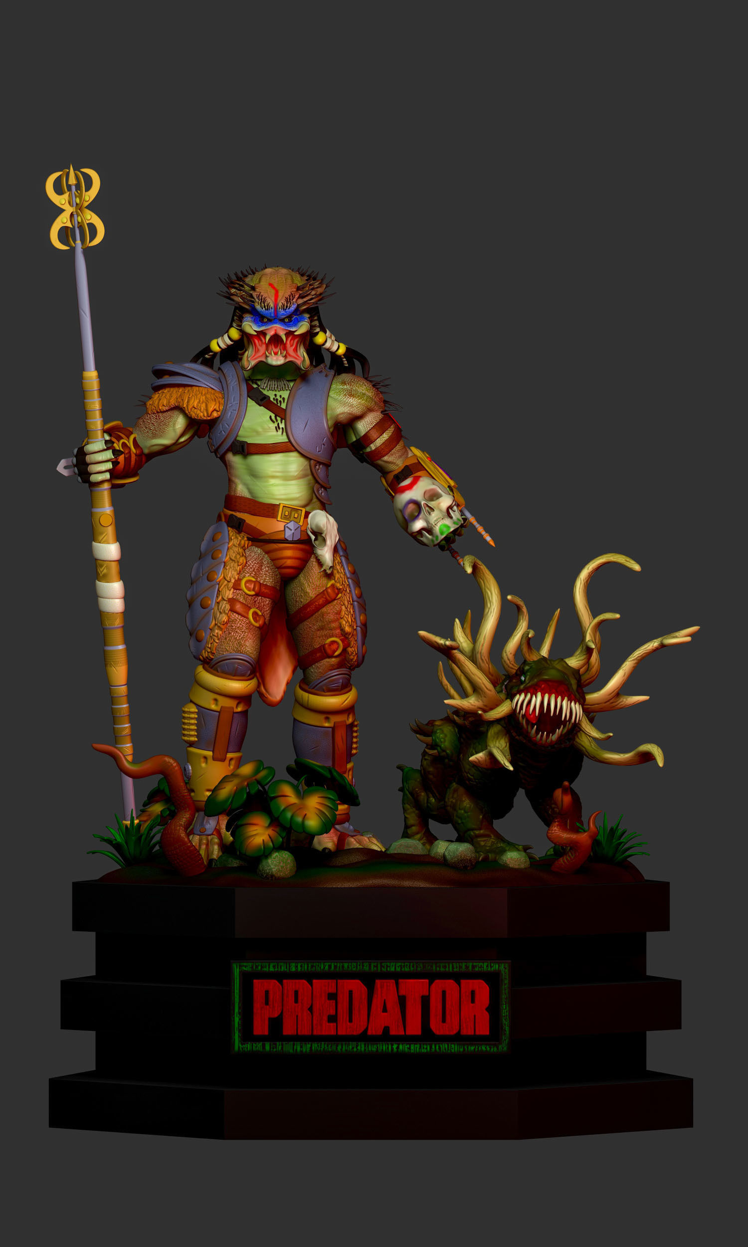 Predator 3D model 3D printable | CGTrader