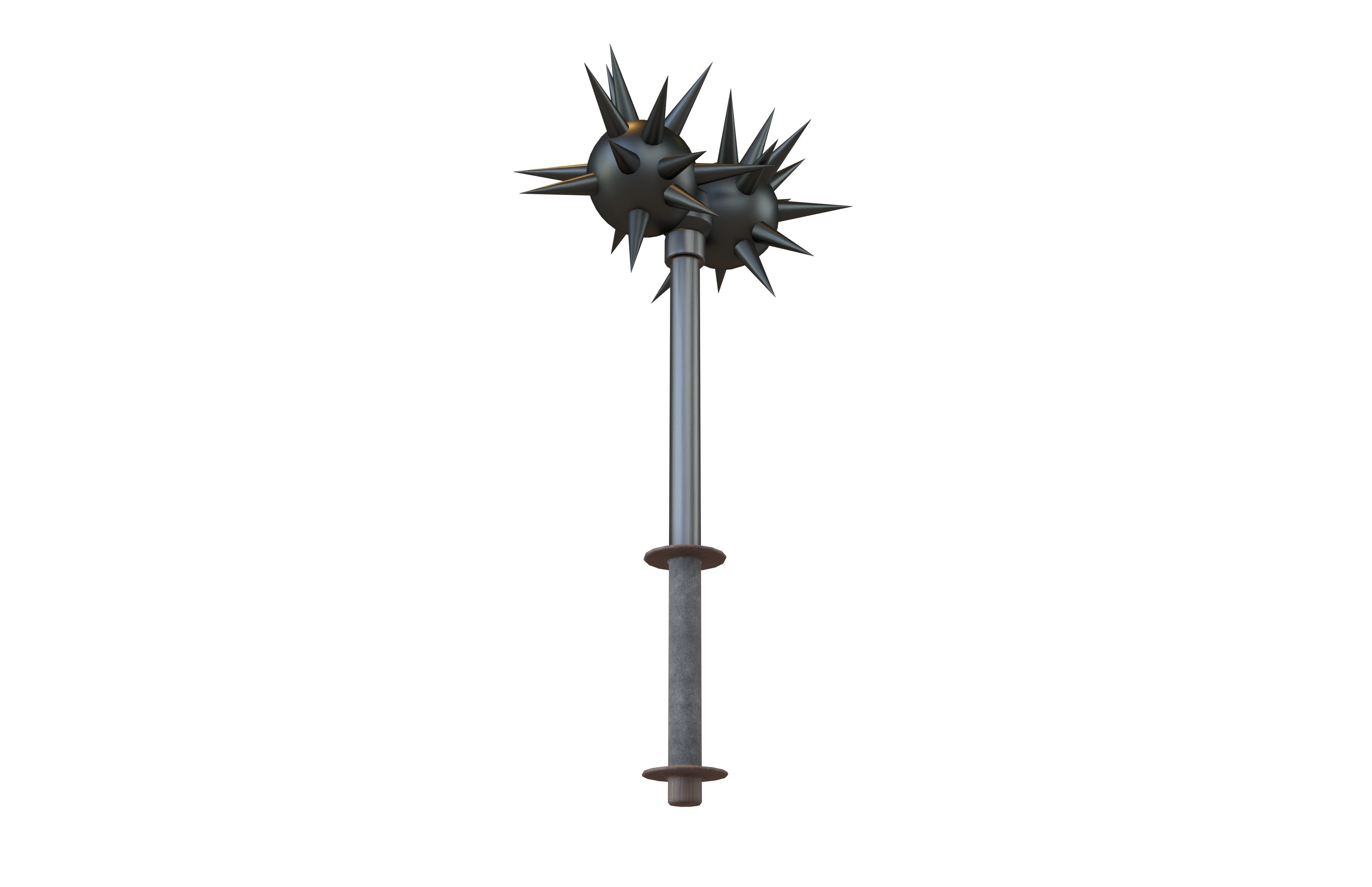 3D model Morning Star Weapon v2 002 VR / AR / low-poly | CGTrader