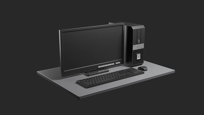 Computer 3D Model 3D model 3D printable | CGTrader
