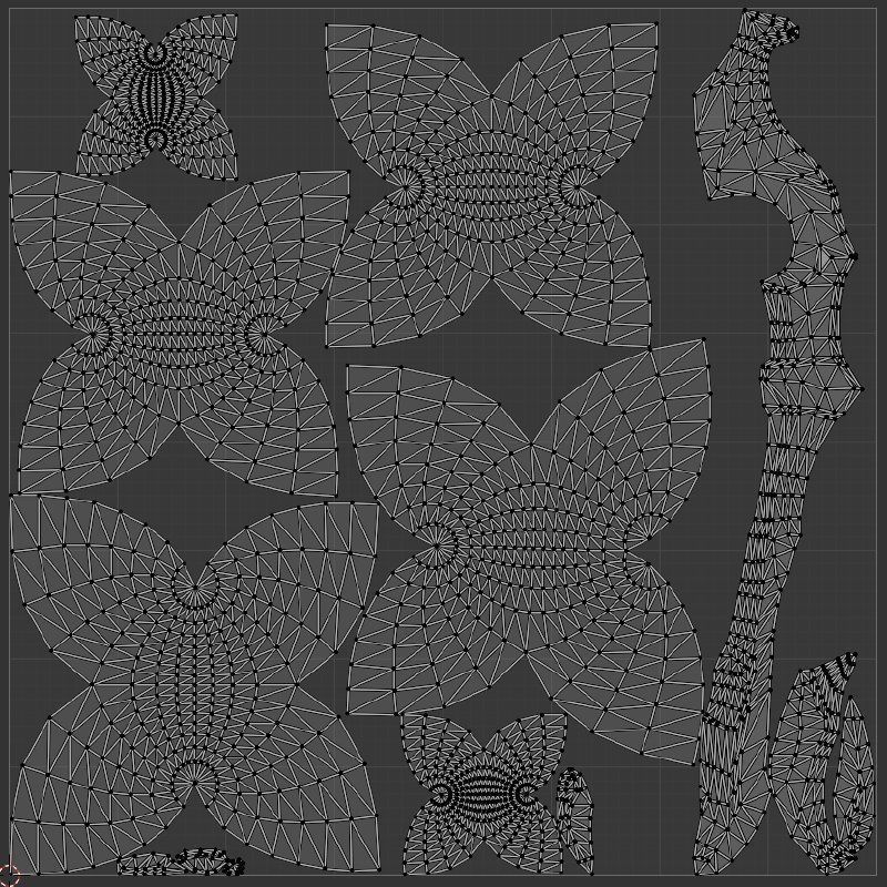 3D model Magic crystal orb staff weapon In 6 color schemes VR / AR