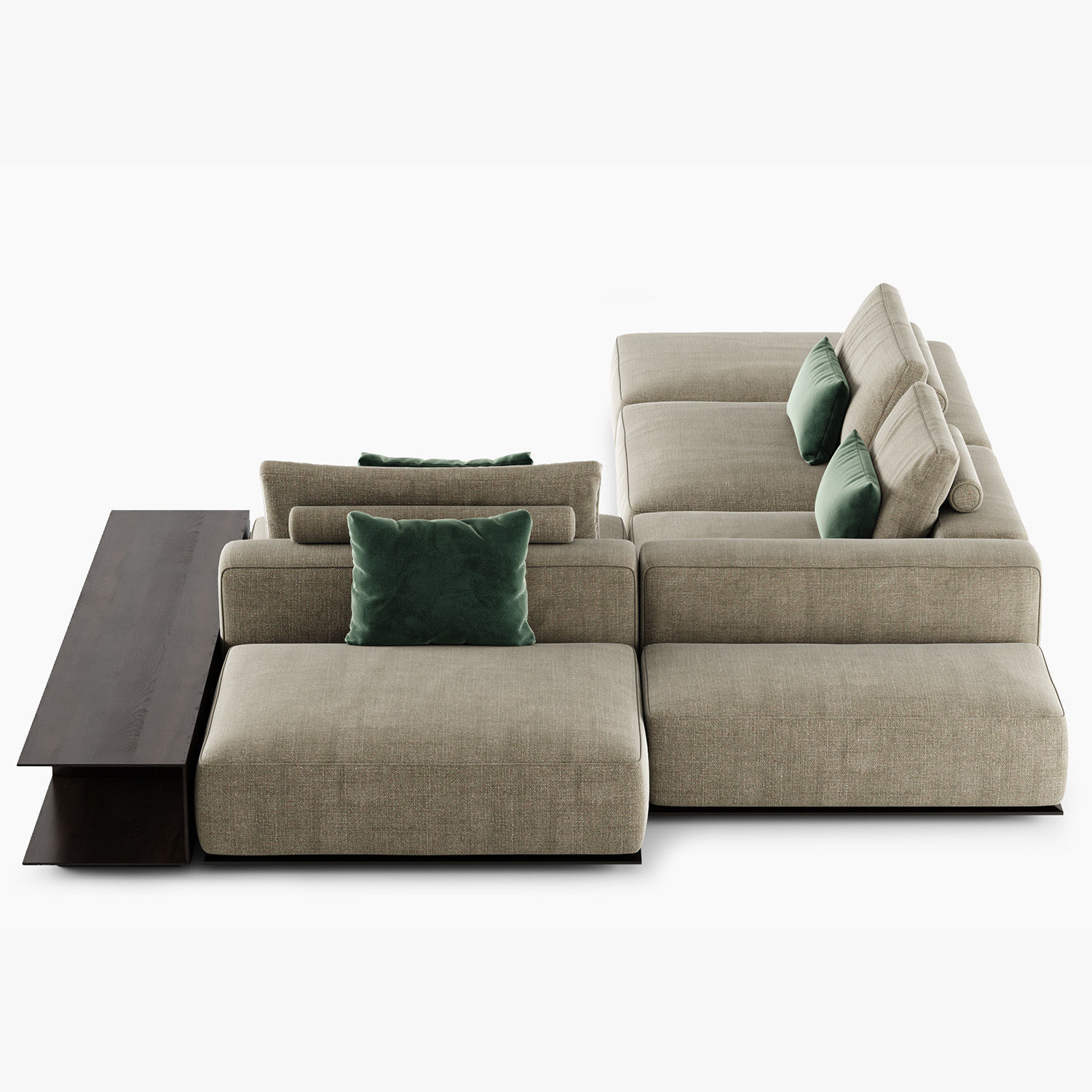 Poliform WESTSIDE sofa 05 3D model CGTrader