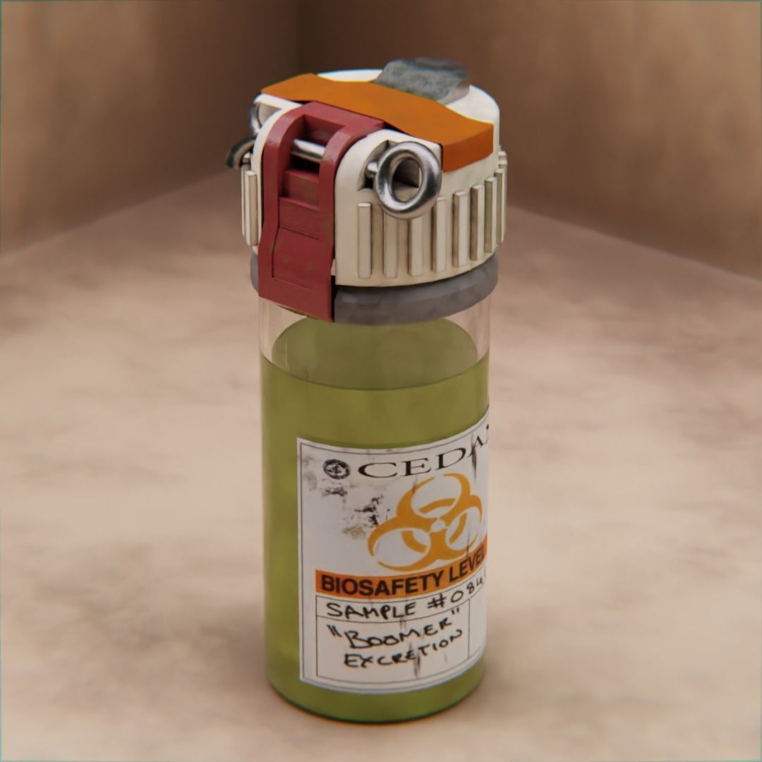 Left4Dead Boomer Bile Bomb 3D model CGTrader