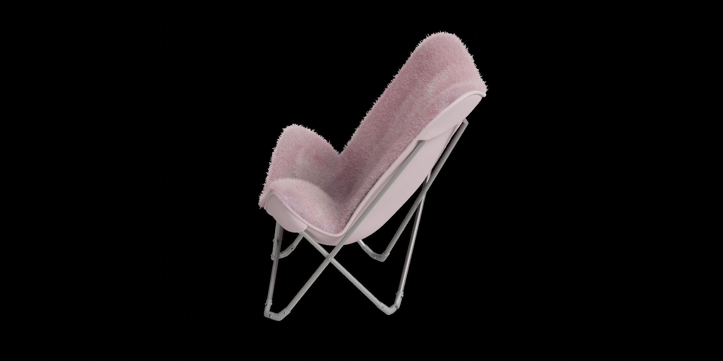 The Big One Butterfly Chair 3D model CGTrader