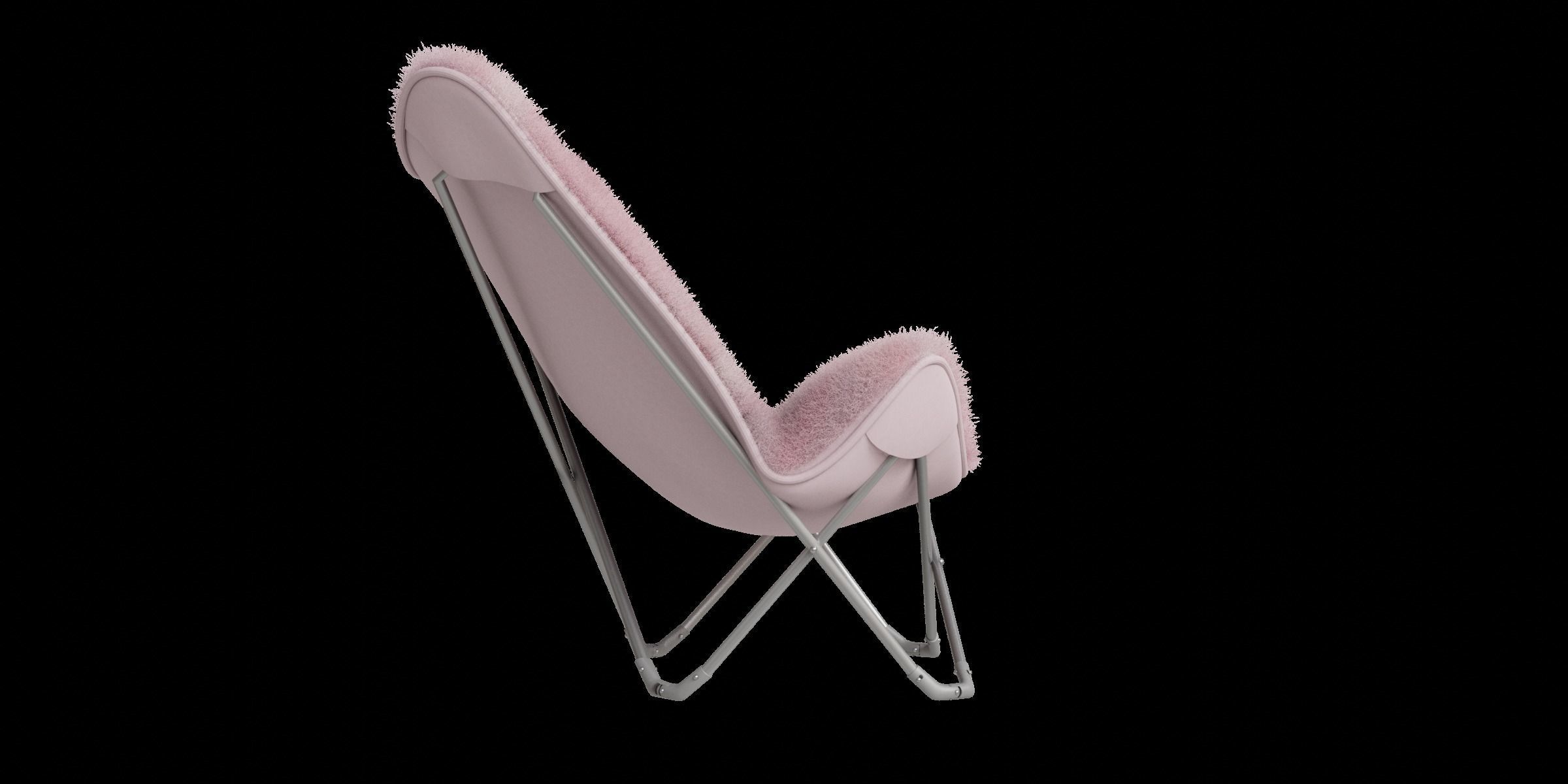 The Big One Butterfly Chair 3D model CGTrader