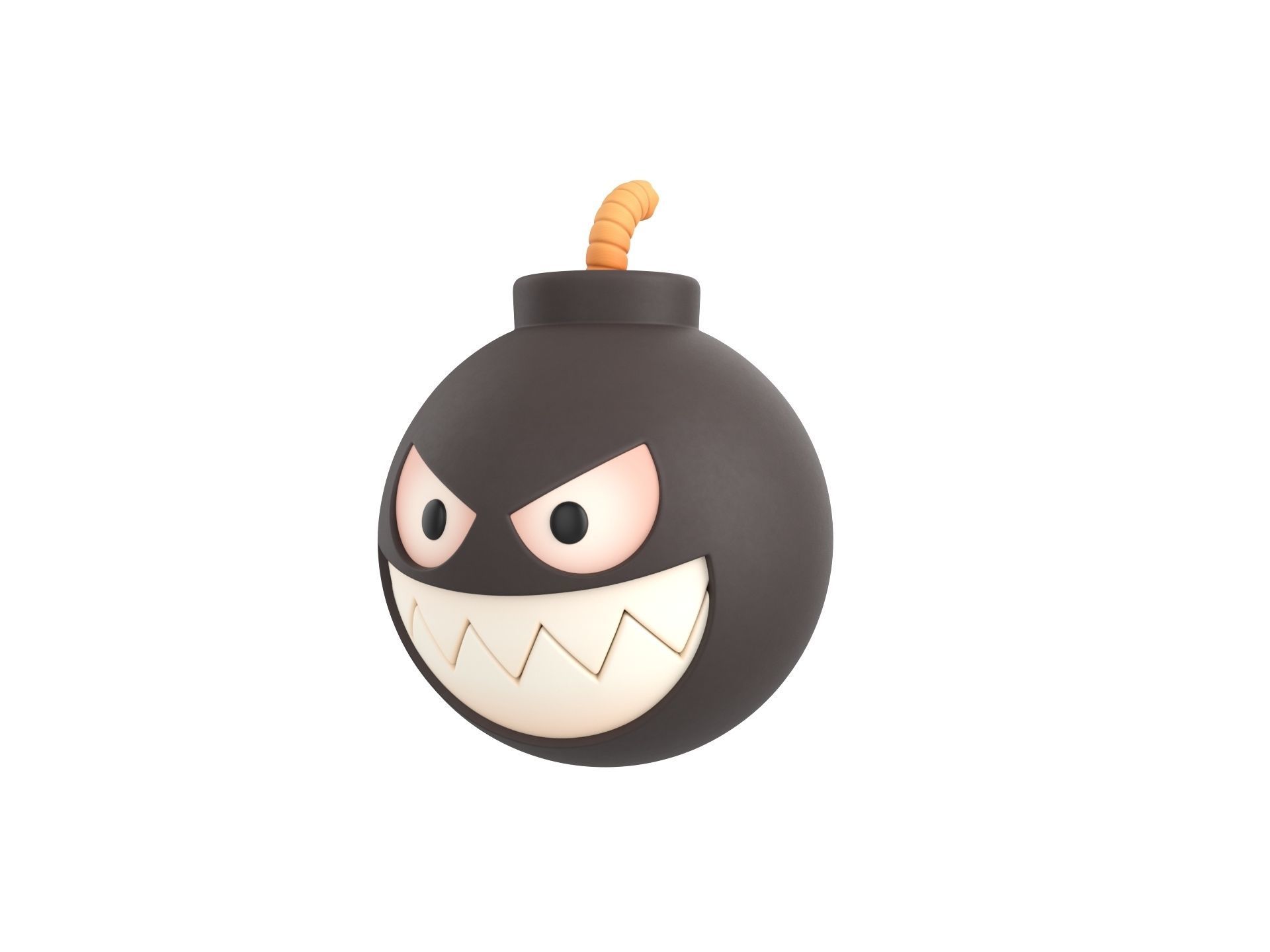 Character239 Bomb Monster 3D model | CGTrader