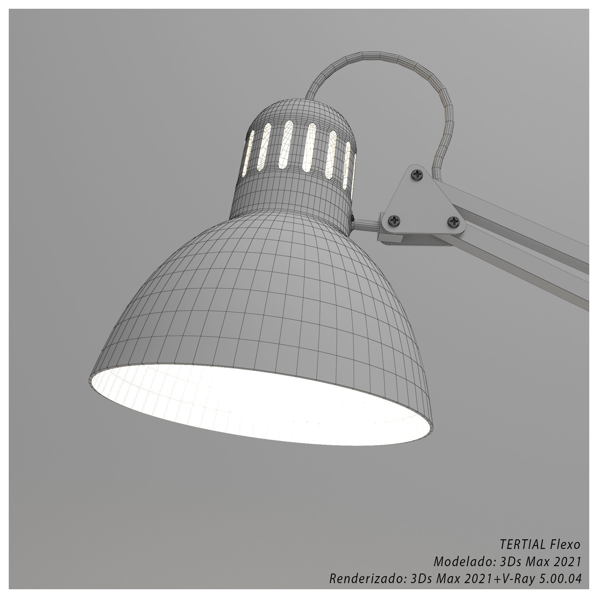IKEA TERTIAL work lamp 3D model CGTrader