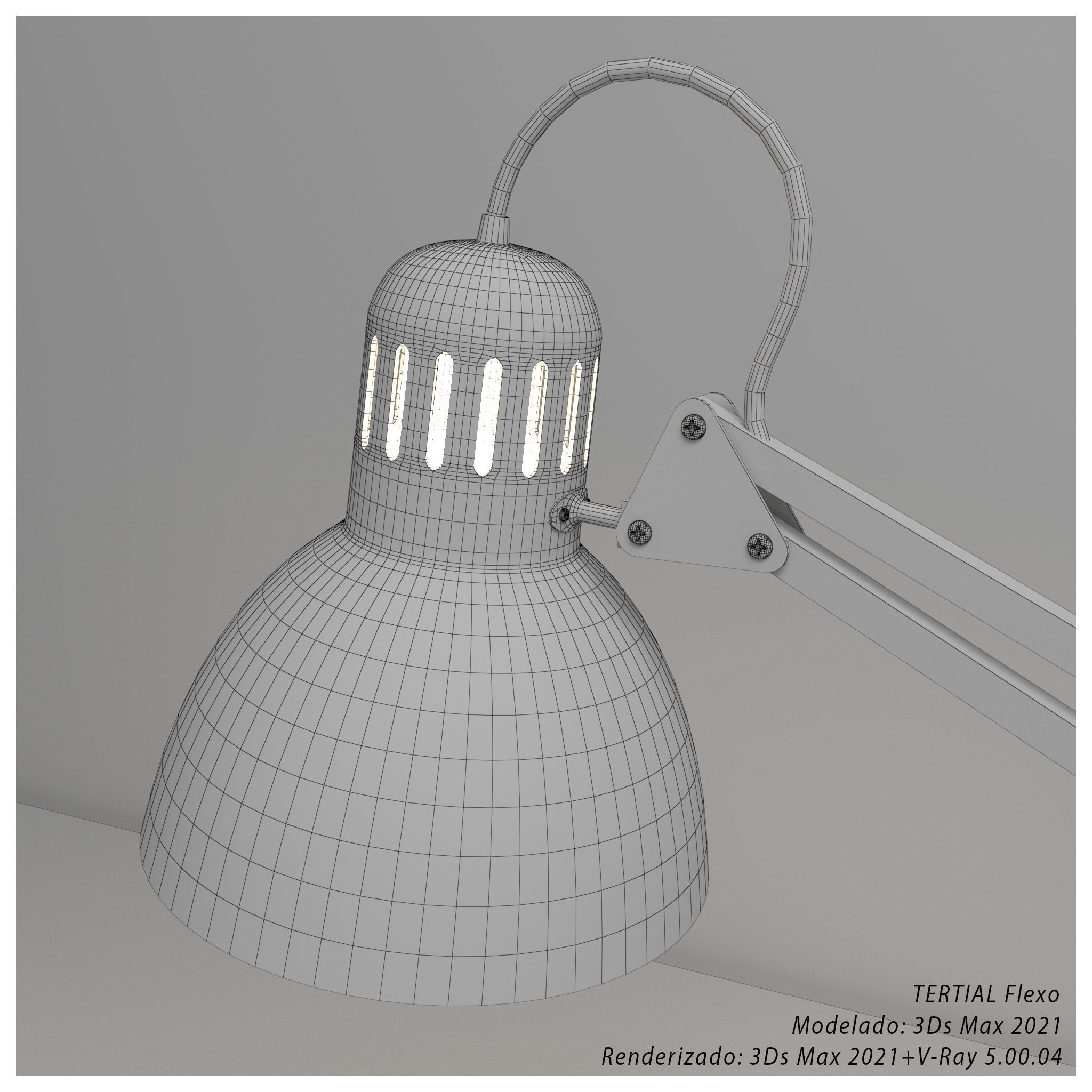 IKEA TERTIAL work lamp 3D model CGTrader