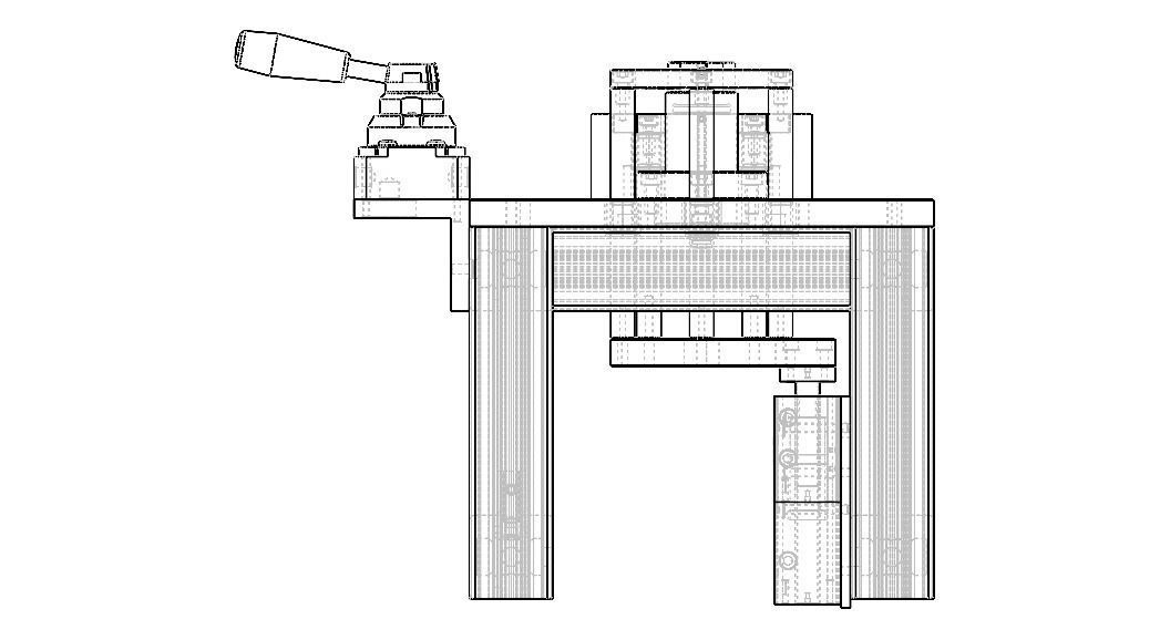 Air Gauge Station for Measuring Internal Diameters on 3 Steps 3D model