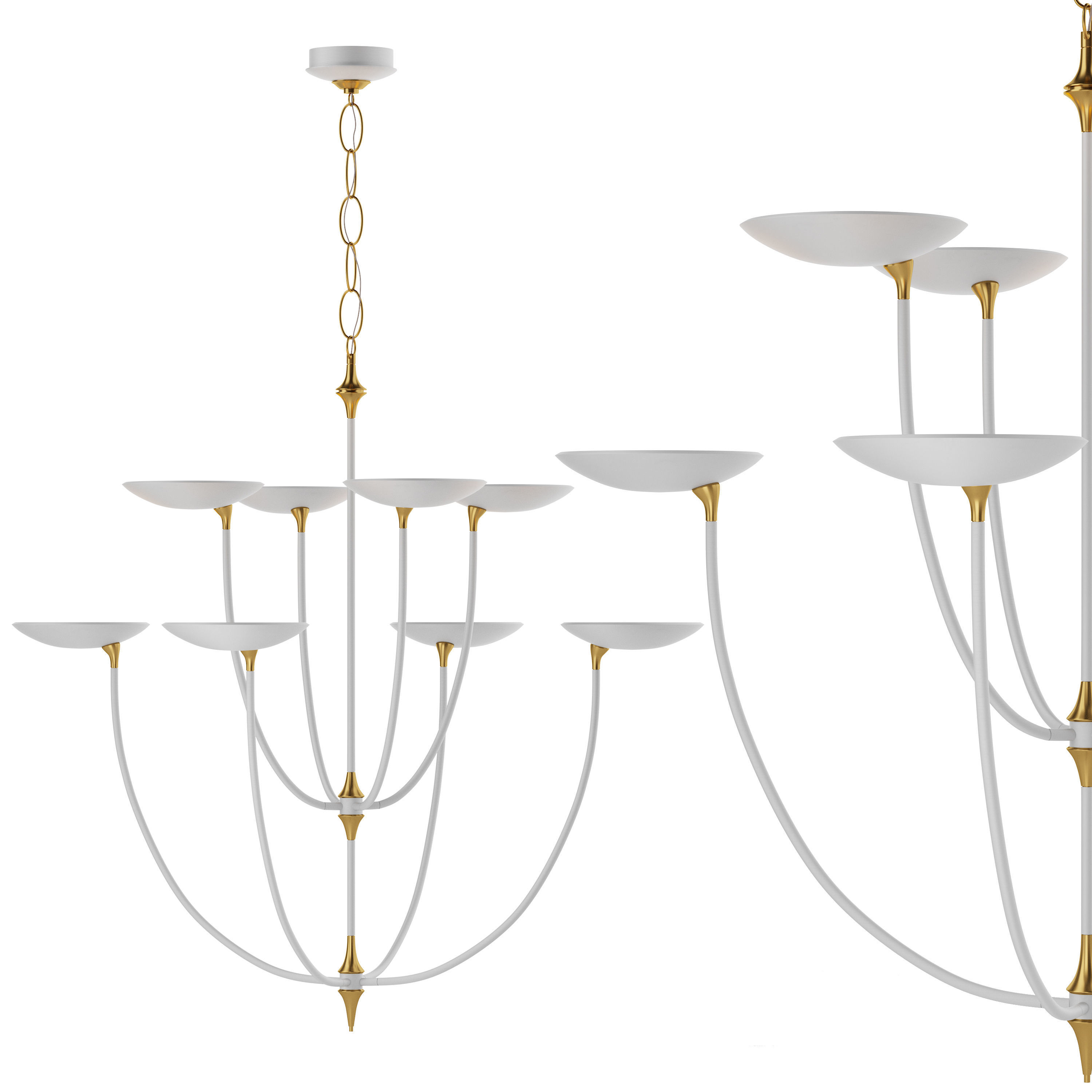 Chandelier Visual Comfort Keira collection XL 3D model | CGTrader