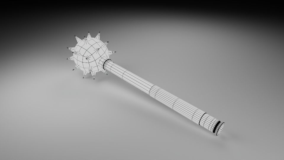 3D model Unique medieval maces pack VR / AR / low-poly | CGTrader