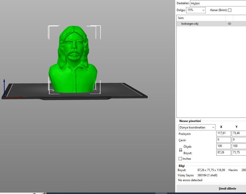 Bob Seger 3D model 3D printable CGTrader