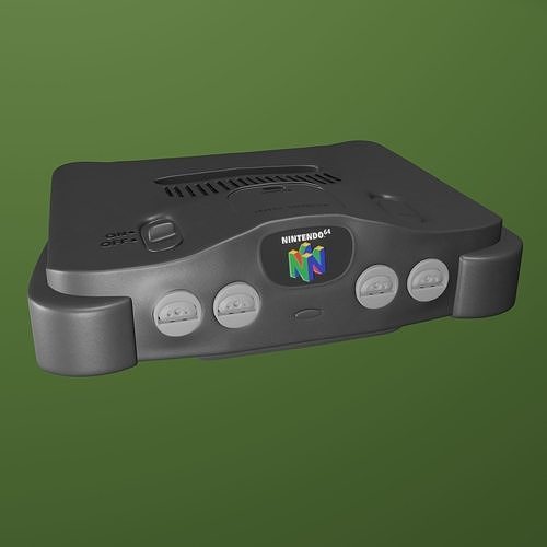 3D model Nintendo 64 VR / AR / lowpoly CGTrader