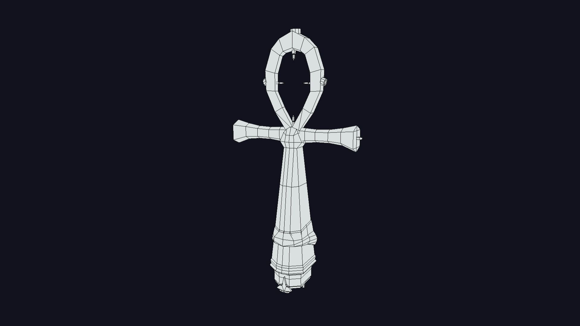 3D model Ankh Futuristic Weapon HQ VR / AR / low-poly | CGTrader