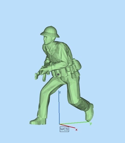 US VietNam War Soldier 3D model 3D printable | CGTrader