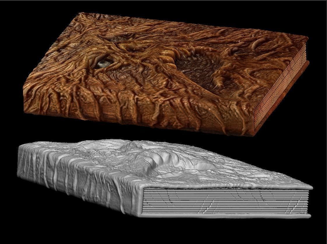 Necronomicon 3D model 3D printable | CGTrader