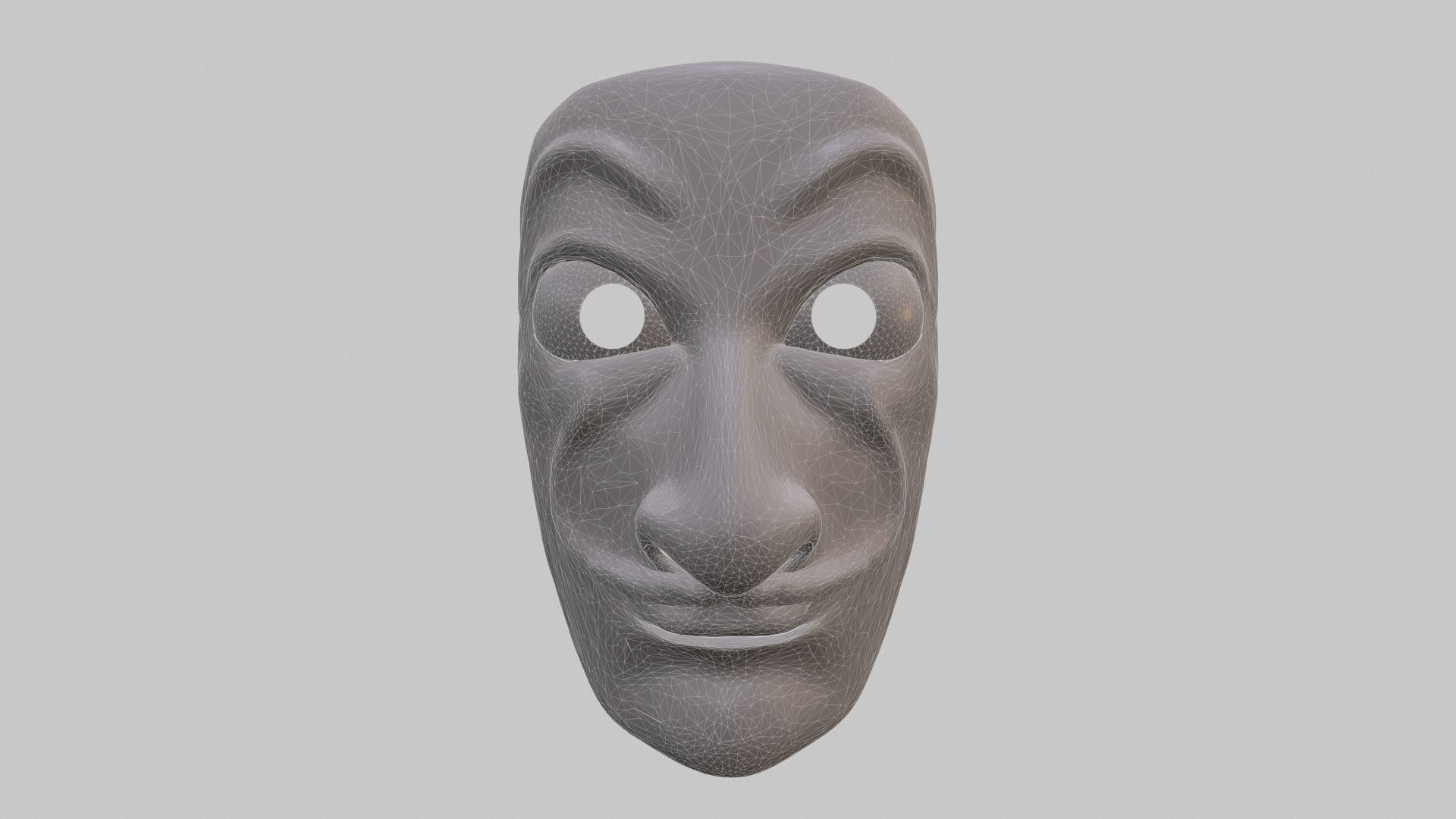 Salvador Dali Mask 3D model | CGTrader