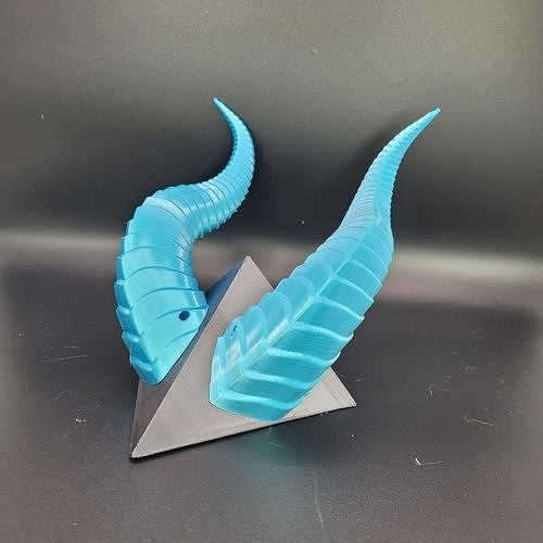 DRAGON COSPLAY AND GAMING HEADSET HORNS 3D model 3D printable CGTrader