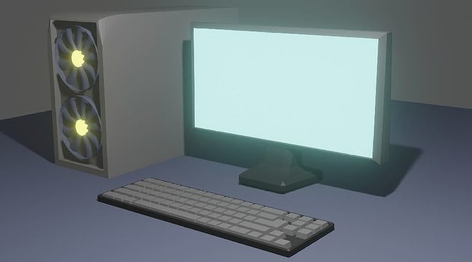 Computer 3D model | CGTrader