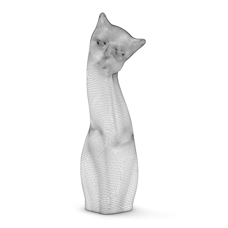 Cat Figure 3D model CGTrader