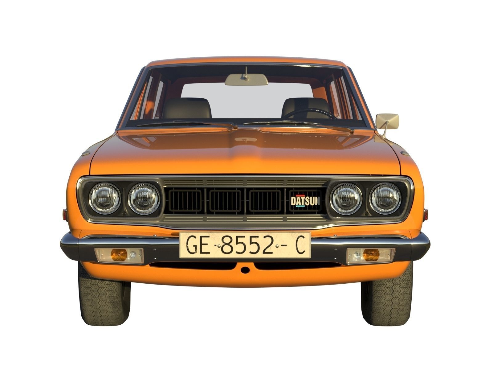 Datsun 610 180B Wagon 3D model | CGTrader