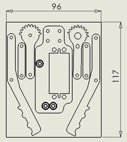DIY - Robot Gripper 3D model 3D printable | CGTrader