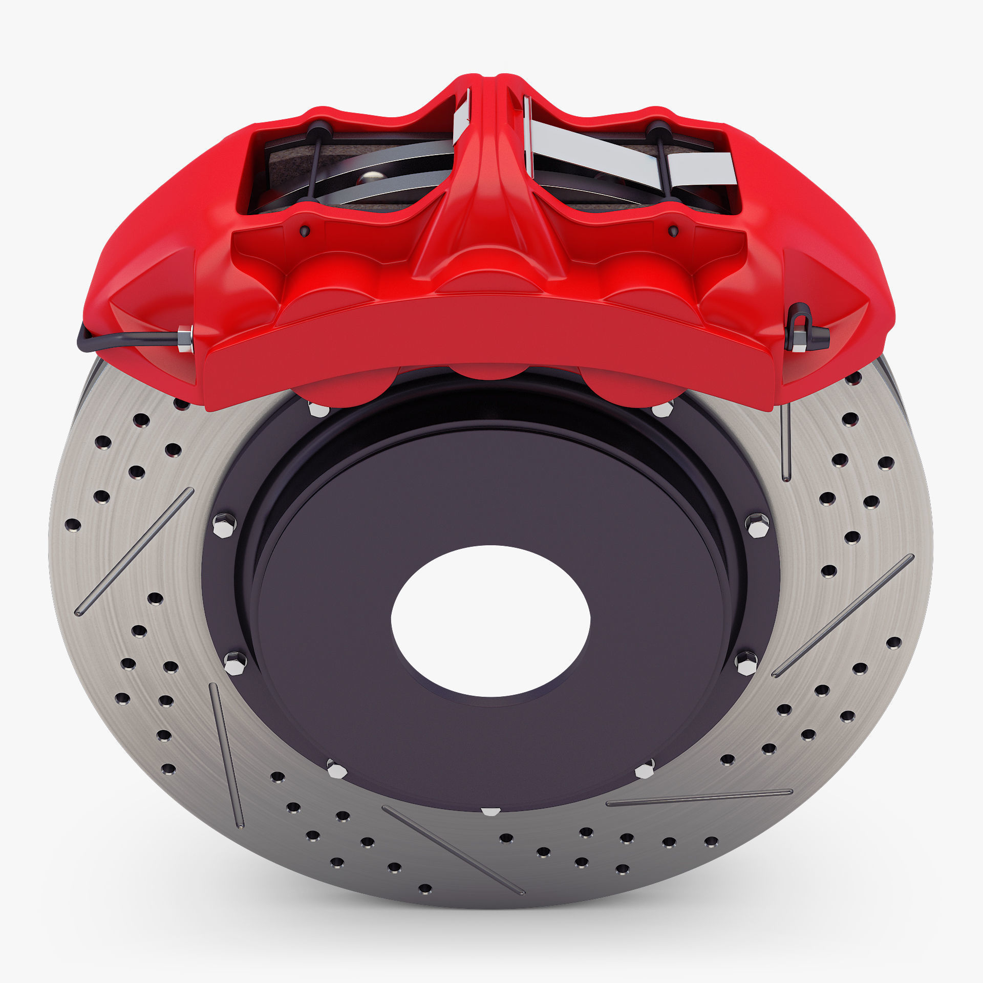 Car Brakes v 1 3D model CGTrader