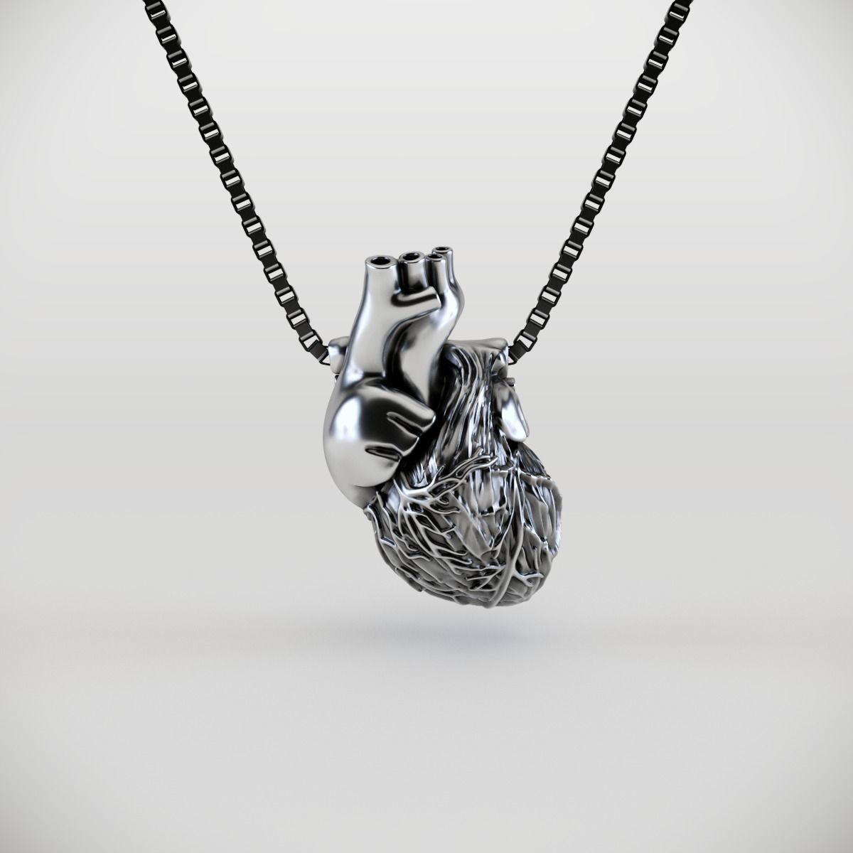 Heart locket pendant 3D model 3D printable | CGTrader