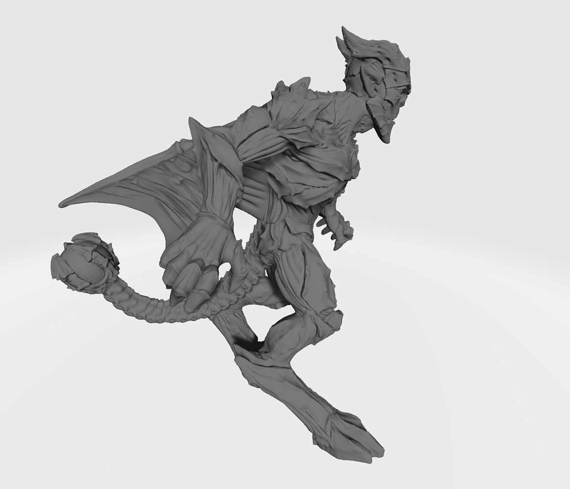 Gargoyles Standing 3D Model Ready to Print 3D model 3D printable | CGTrader