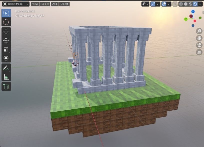 Minecraft Cubes free VR / AR / low-poly 3D model animated rigged | CGTrader