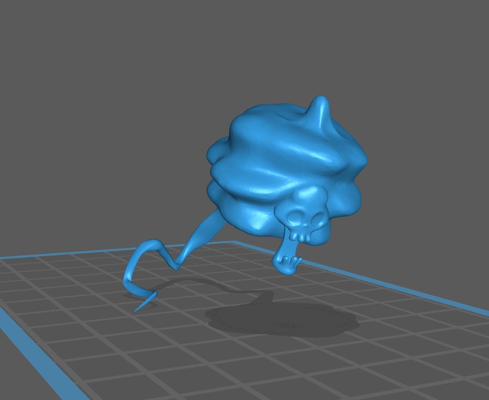 Brook ghost form time skip One Piece 3D print model 3D model 3D