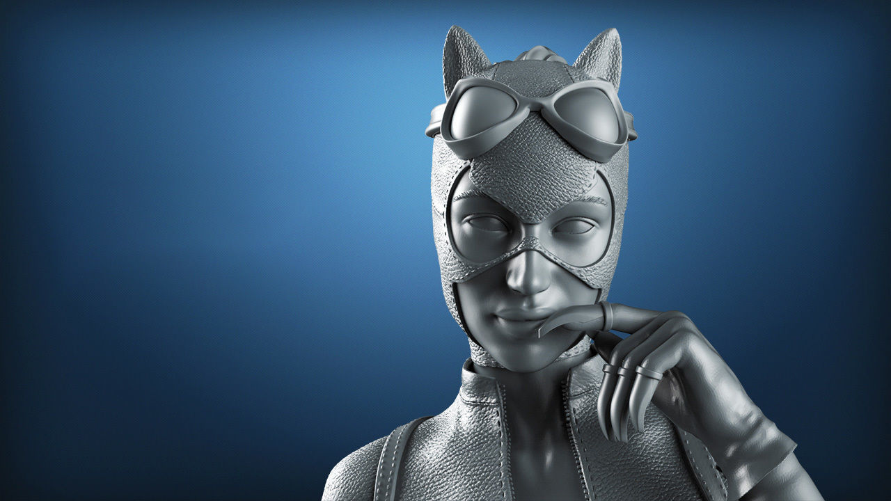 CATWOMAN - 3D Printable Model 3D model | CGTrader