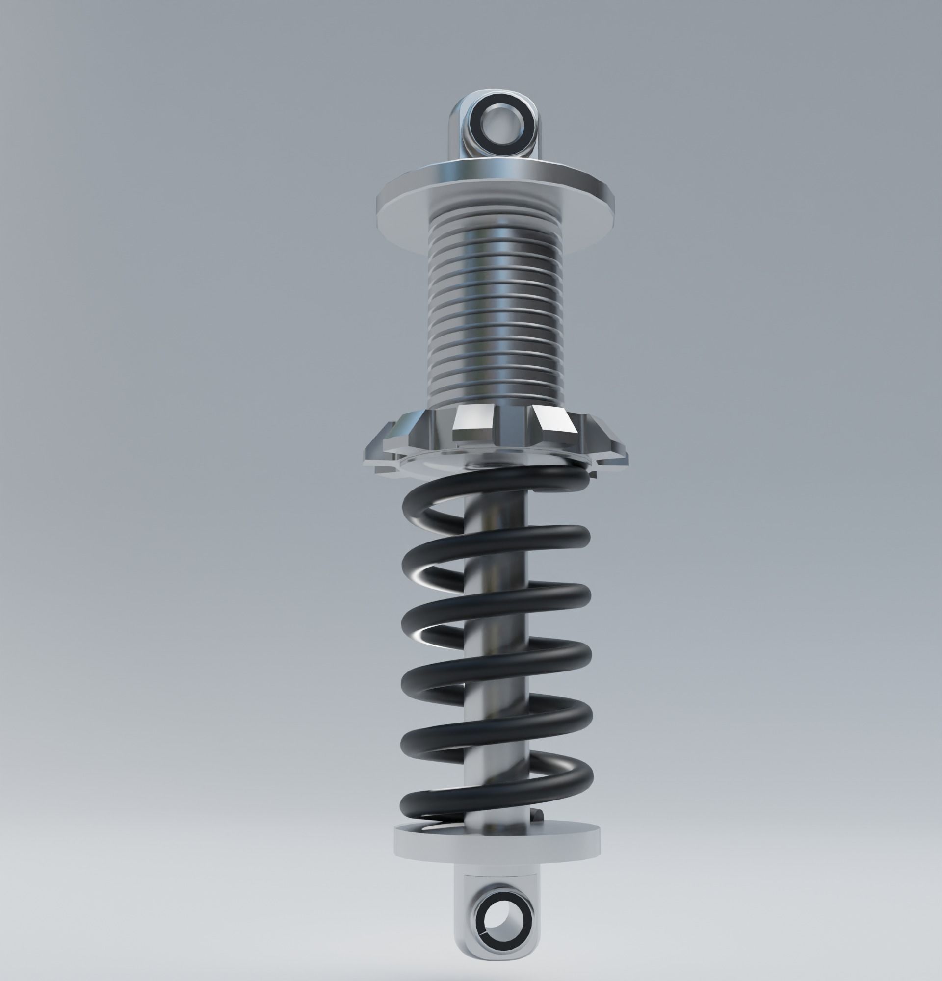 Shock absorber 3D model CGTrader