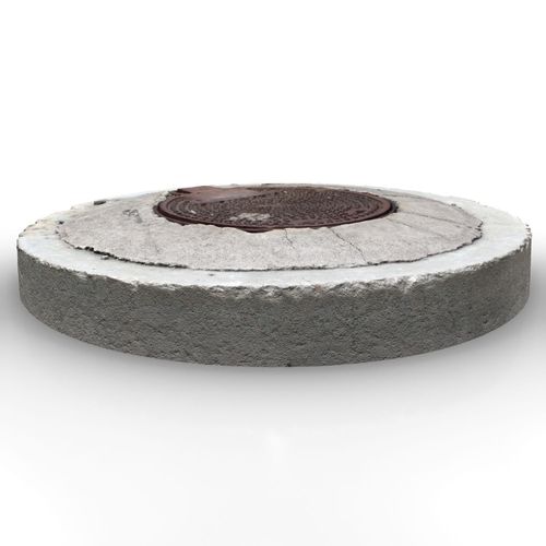 Sewer Lid A3 3D Model MAX OBJ FBX MTL | CGTrader.com