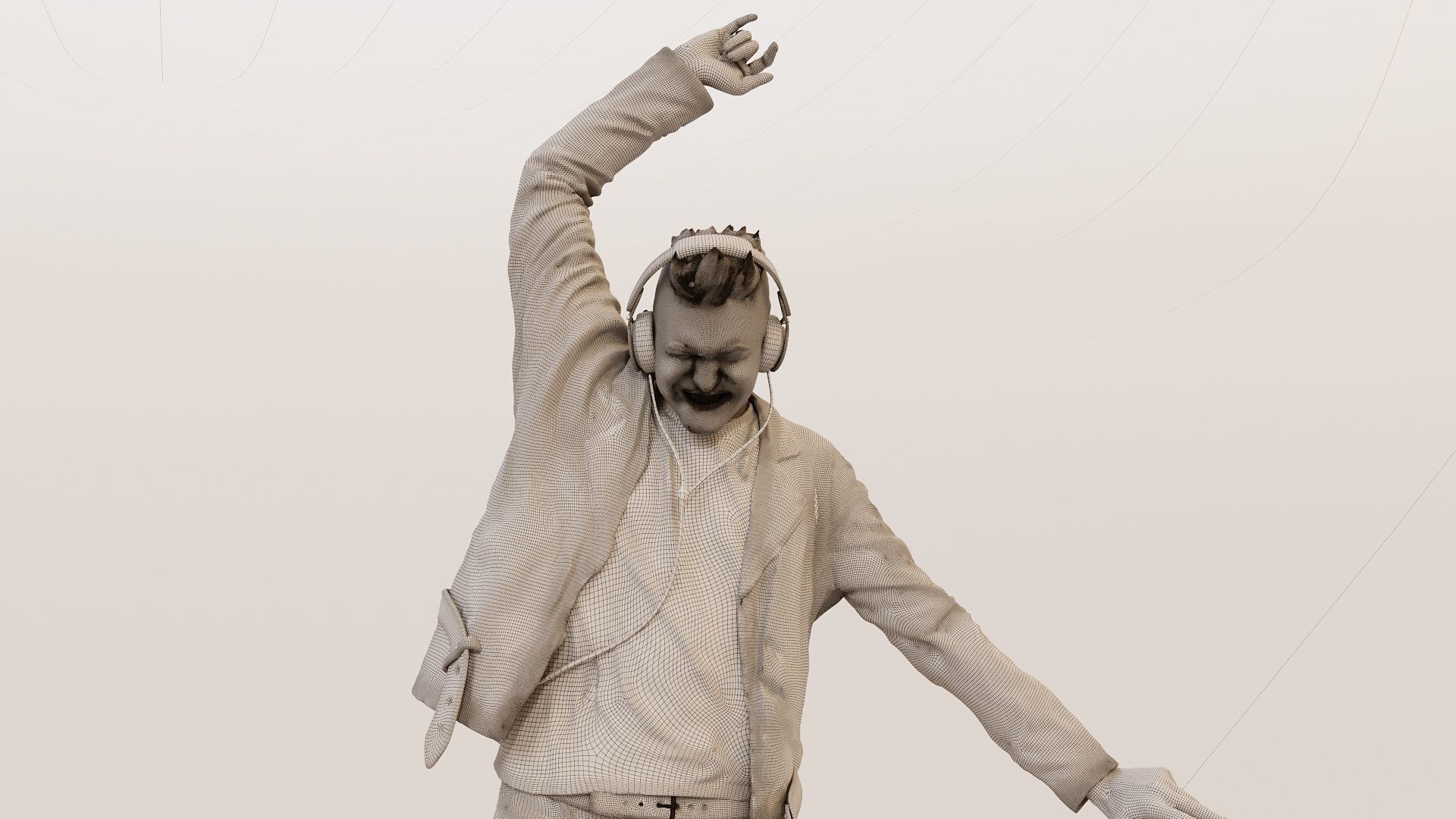 Realistic 3D Model of Young Man - Detailed and Render-Ready 3D model ...