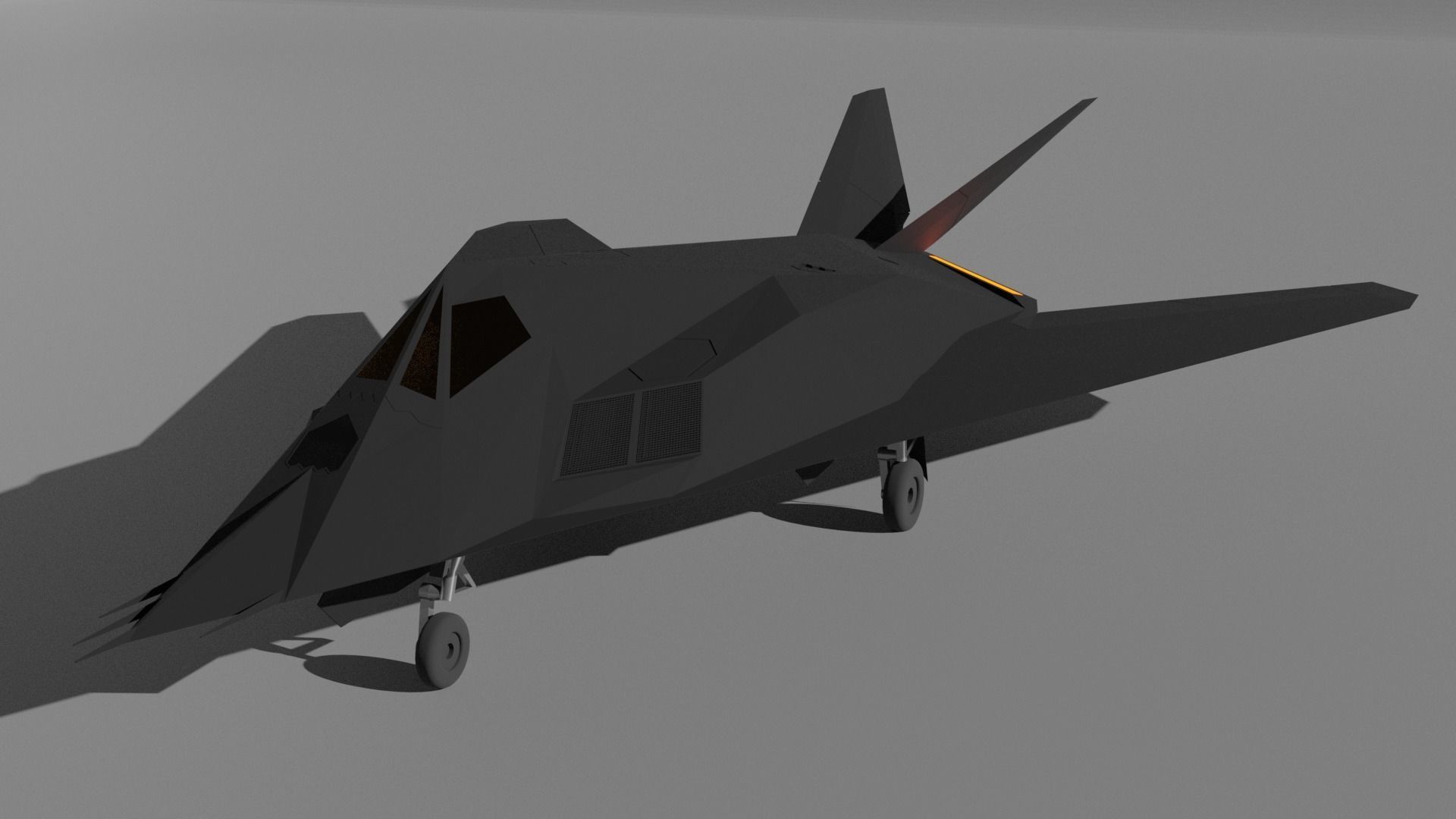 F-117A 3D model | CGTrader