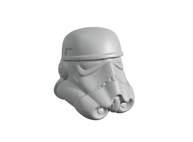 Stormtrooper helmet 3D model 3D printable | CGTrader