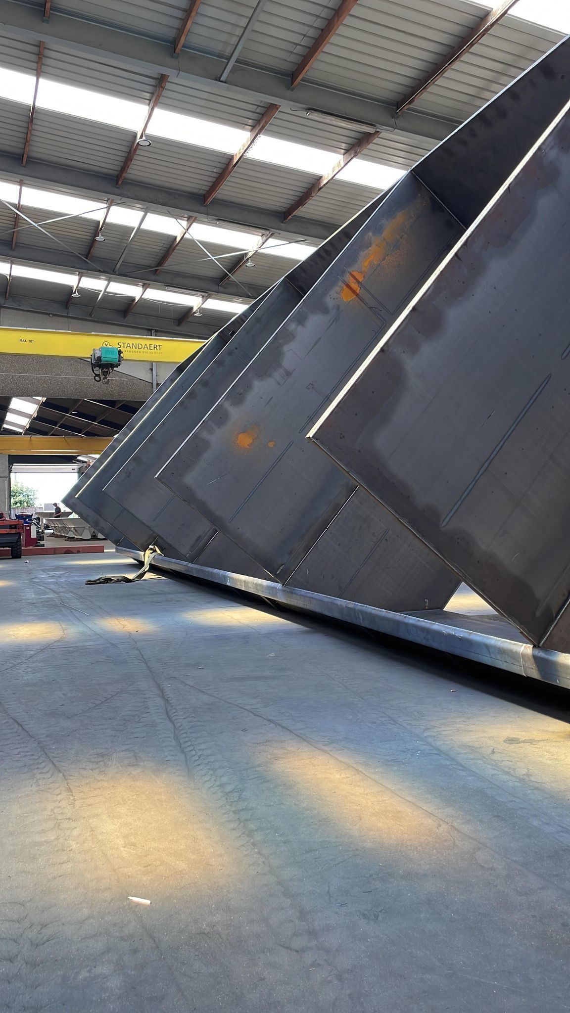 Bunkers with chutes for concrete batching plant 3D model CGTrader