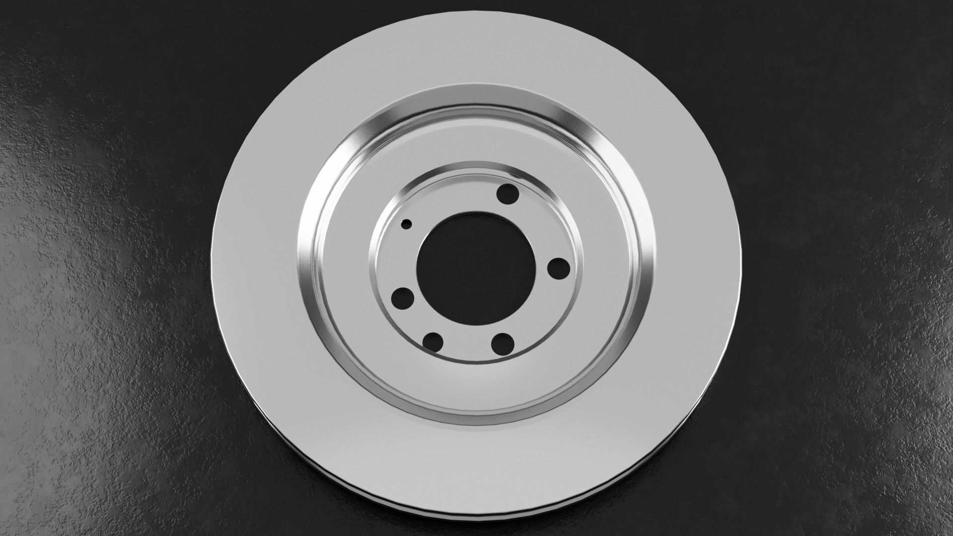 3D model Car Brake Disc Type One VR / AR / low-poly | CGTrader