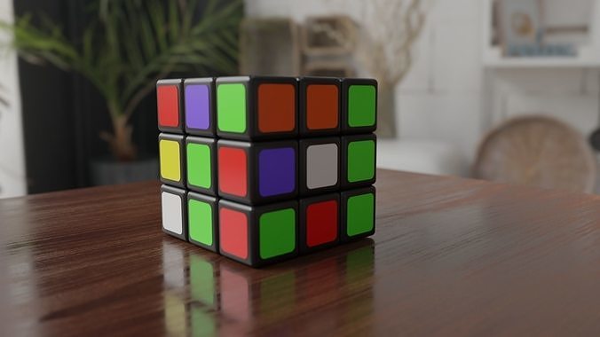 3D Model of Rubik Cube 3D model | CGTrader