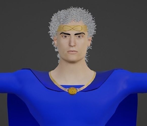 Rem Lezar 3d Character Model 3D model rigged CGTrader