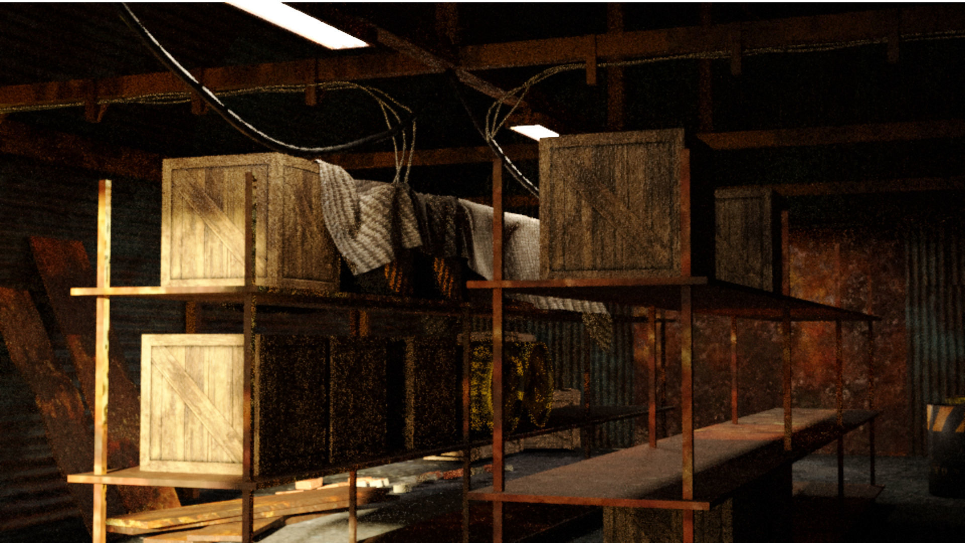Shead Model 3D shed 3D model | CGTrader