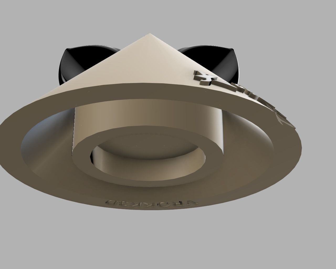 Asian Daechwita Hat Accessory for Lightstick 3D model 3D printable