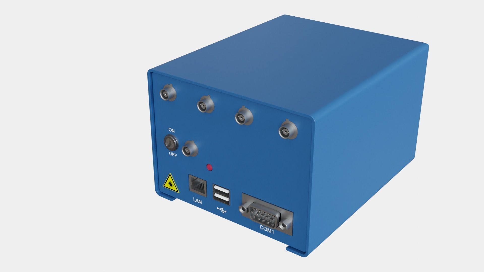 Laser interrogator 3D model CGTrader