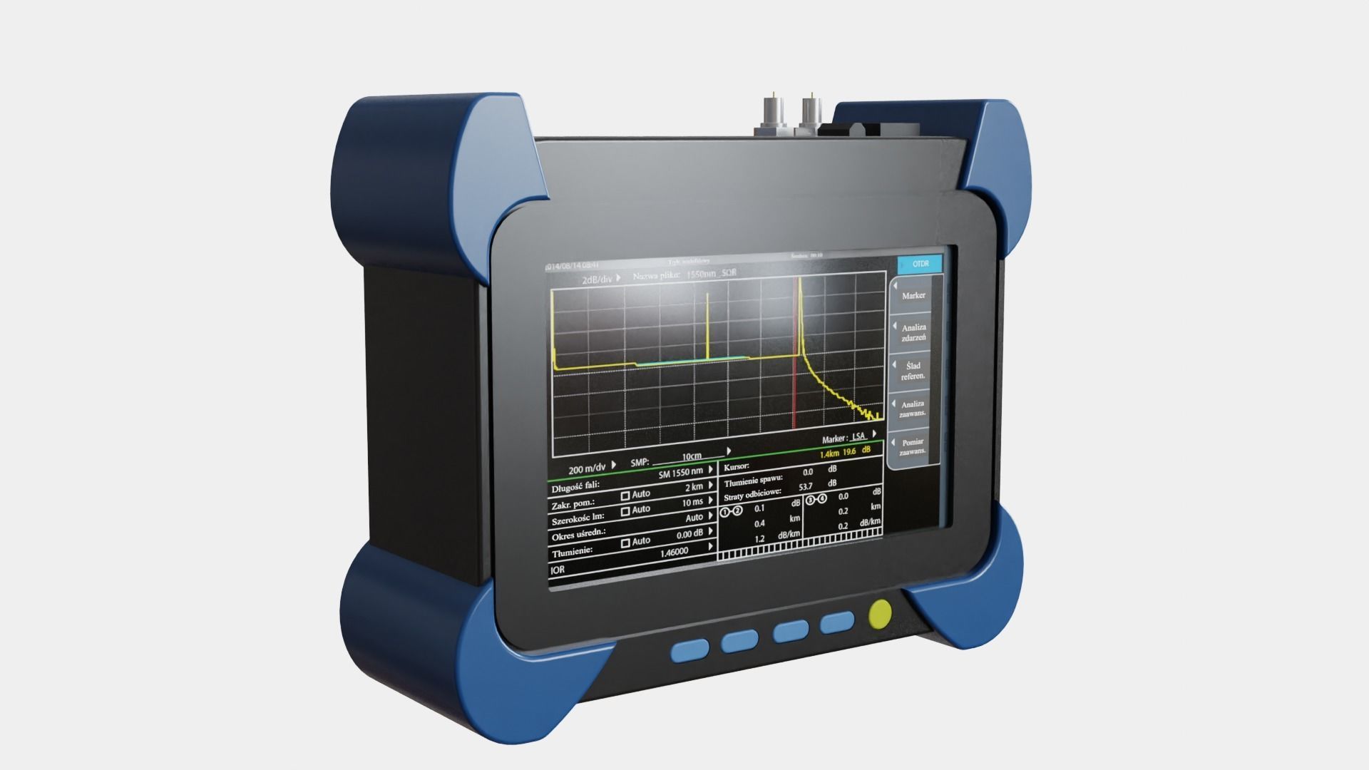 Optical reflectometer 3D model CGTrader