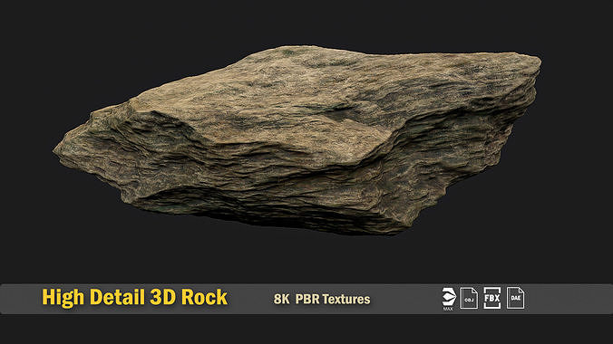 High Detail 3D Rock 3D model | CGTrader